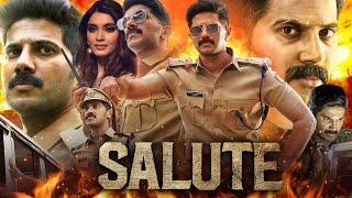 Salute Full Movie In Hindi Dubbed  Dulquer Salmaan  Diana Penty  Manoj KBlockbuster Dubbed Movie [upl. by Alracal]