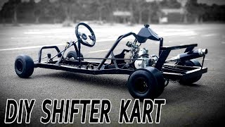 Build a Shifter Kart at Home  DIY F1 Gokart v3  Tutorial [upl. by Armil170]