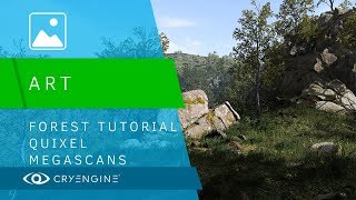 Forest Tutorial  Quixel Megascans [upl. by Brahear]