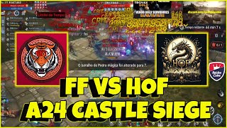 FAMOUS FAMILY VS HOF ALLIANCE A24 CASTLE SIEGE  BLANK POV  MIR4 [upl. by Sal]