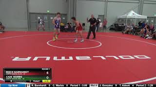 boutNo 132 Reece Barnhardt North Dakota Blue Vs Cade Warbis North Dakota Red [upl. by Saxen882]