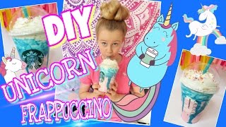 DIY EINHORN Unicorn FRAPPUCCINO Rezept KEIN Slime MaVie Noelle Tutorial [upl. by Pauli825]