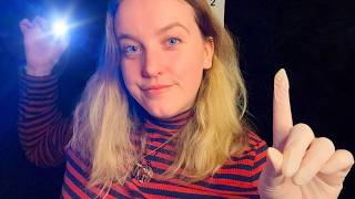 ASMR  Eye Examination with Light Triggers 🔦👁️Relaxing Roleplay Visual Triggers amp Glove sounds [upl. by Utica]