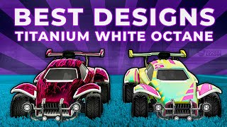 50 Clean TW OCTANE Designs in Rocket League [upl. by Anairam]