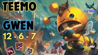 Teemo Counters Gwen and Carries with Shrooms 🍄🔥 1167 TeemoPlays LeagueOfLegends [upl. by Lebna]