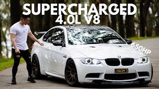 650HP BMW E92 M3 Competition Supercharged V8  The Dream Machine  REVIEW [upl. by Oirasor]