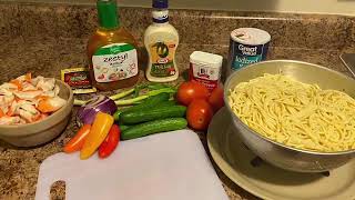 Seafood pasta salad [upl. by Wood420]