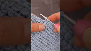 Crochet stitch غرزة كروشيه crochetlove crochet knitting كروشيهcrochet stitch newcrochet غرزه [upl. by Yrneh642]