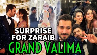 LARAIB AUR ZARNAB KO SURPRISE  ZARAIB NE TALWAR PAKAR LI 😱  GRAND VALIMA [upl. by Dianne998]