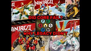 Did Ninjago Core Fail And How Legacy Didnt Fail [upl. by Lalo]