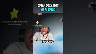 Speed Gets MAD at AI Speed😂 ishowspeed speedlive speed [upl. by Nae494]