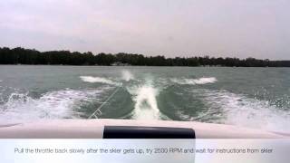 How To Waterski Part 2 Driving the Boat [upl. by Kablesh45]