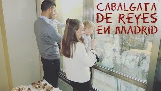 VLOG  REGALOS de REYES  CABALGATA de MADRID desde el HOTEL HESPERIA  ¡Abrimos muchos regalos [upl. by Leibrag]