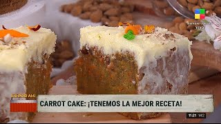 ¡Chantal Abad enseña la mejor receta de quotcarrot cakequot 🥕 [upl. by Tristas]