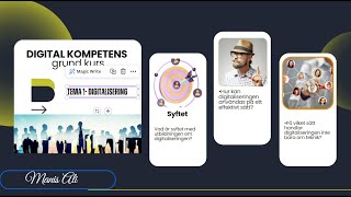 Digital kompetens  grund kurs  Tema 1 Digitalisering [upl. by Ahern]