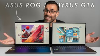 ASUS ROG Zephyrus G16  INTEL vs AMD [upl. by Asselim]