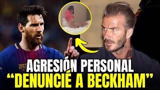 🔴 ¡MESSI DEMANDA a BECKHAM POR ACOSO REACCIÓN por INFIDELIDAD ¡LA HISTÓRIA COMPLETA en VÍDEO [upl. by Ecnarret533]