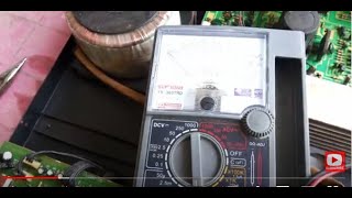 amplifier repair no left channel tutorial by RM audiolab [upl. by Delphinia]