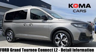 Ford GRAND Tourneo Connect L2 ACTIVE 4WD 7 seats  Detailed video overview of the car  info [upl. by Anirad]