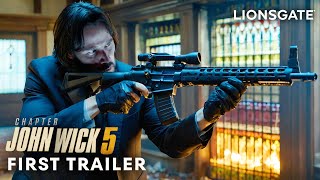 John Wick Chapter 5  First Trailer  Keanu Reeves Ryan Gosling [upl. by Enirok]