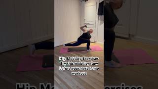 Hip Mobility Exercises For Tight Hips amp Lower Back Add to your next warm up hipmobility stretch [upl. by Baniaz662]