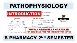 Introduction to Pathophysiology  Pathophysiology B Pharm 2nd Semester  B Pharmacy 2nd semester [upl. by Ailev271]