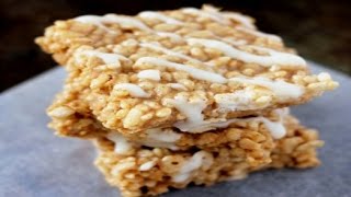 Rice crispy treats recipe with marshmallow creme [upl. by Lemieux]