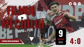 RAPID  FCSB 40  Filmul Jocului 30 [upl. by Riamu]