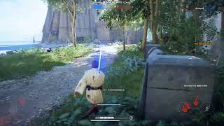 SWBF2 HvV amp HS Gameplay On Takodana amp Felucia Joined Late In Both Games [upl. by Kaja830]