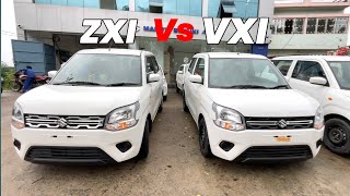 2023 New WagonR VXI vs ZXI 2023 Features amp Price Ex Showroom amp OnRoad Both 🔥 [upl. by Eiznekam]