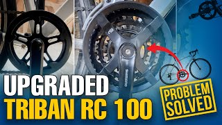 How to upgrade triban rc 100  For climbing Just 3000 rs vlog tillu Hyderabadindia [upl. by Rovner88]