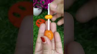 orange lollipop 🍭 and mentos CANDY 🍭🍡 [upl. by Ahtelra]