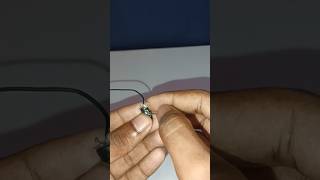 Capacitor charge discharge experiment shortsfeed sciencefairproject diy [upl. by Anavoig]