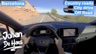 SEAT TARRACO 20 TDI 150 hp POV TEST DRIVE in Barcelona [upl. by Tnahsin971]