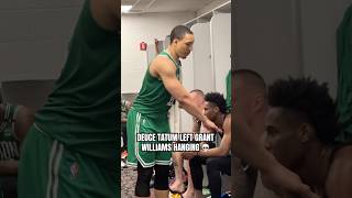 Why’d Deuce do Grant Williams like that 🤣 via Celtics [upl. by Ettevets]