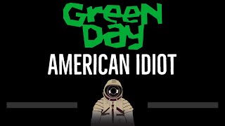 Green Day • American Idiot CC 🎤 Karaoke Instrumental Lyrics [upl. by Weitman]