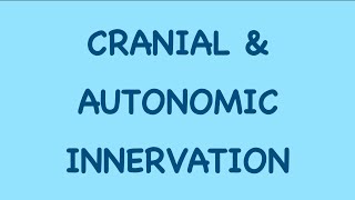 Neuroophthalmology Session 02 Cranial and Autonomic innervation to the Eye [upl. by Ynattyrb188]