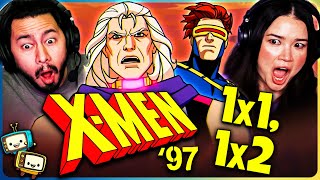 XMEN 97 1x1 amp 1x2 REACTIONS  Season Premiere  Marvel [upl. by Cammie]