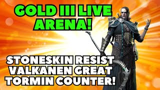 Stoneskin Resist Valkanen Becoming One Of My Go To Tormin Counters [upl. by Rosemari]