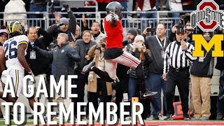 The Greatest Ohio StateMichigan Game EVER A Game to Remember [upl. by Yerffoj106]