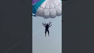 Parasailing at Goa music song adventure water parasailing [upl. by Anaiad]