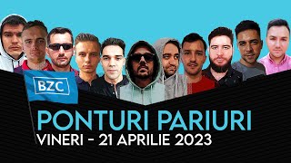 Ponturi pariuri sportive 21042023 [upl. by Anrat677]