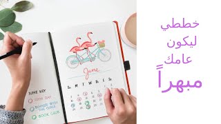 تخطيط العام الجديد 2021 واختيار الاهداف بطريقة فعالة 👍👍 [upl. by Domineca]