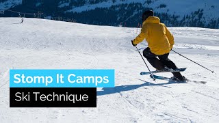 Ski Technique Camps For Adults  Laax [upl. by Ruenhcs316]