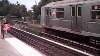 B train at Sheepshead Bay II [upl. by Atteynot864]