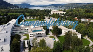 Entdecke den Campus der Universität Klagenfurt Explore the campus of University of Klagenfurt [upl. by Nwahs223]