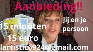 Aanbieding 15 minuten voor 15 euro Jij en je persoon lartistic6924gmailcom [upl. by Mychael307]