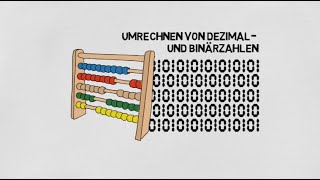 Umrechnen von Dezimal und Binärzahlen [upl. by Hoshi]