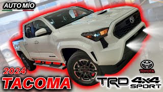 😱 TOYOTA TACOMA TRD SPORT 4x4 2024 🔥TODOS los DETALLES  tacoma toyotatacoma2024 tacomatrd 😃👍🏼 [upl. by Auqinahc237]