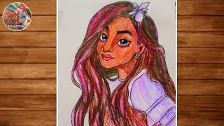 How To Draw Isabella From Encanto Movie  Step By Step  Tutorial  For Beginners  Disney Princess [upl. by El]